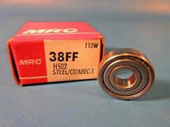 MRC 38 FF, Single Row Radial Steel Ball Bearing, H502 (SKF)