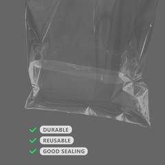50 Pk Acid-Free Clear Sleeves Storage Bags for 18×24 Art Prints Photos Mats