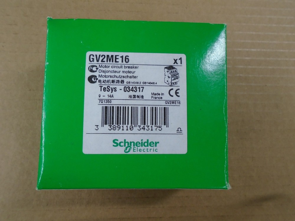 GV2ME16 Schnider Electric Motor Circuit Breaker