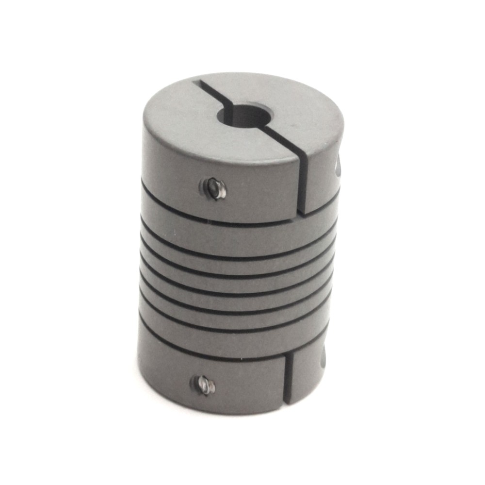 Helical WAC15-4mm-4mm Flexible Aluminum Coupling 4mm Bore, 15mm OD, 22mm Length