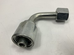 Gates G25181-0808 Female JIC 37 Swivel 90 Hydraulic Fitting 1/2″ Hose X 3/4-16