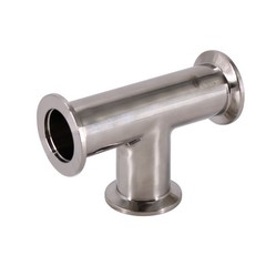 HFS(R) KF25 (NW25) Tee 3-Way Vacuum Fitting, Flange Tee, Stainless Steel 304