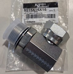 Kimball 9515-16-16 ( 1 5/16″ -12 x 1″ NESM ) Male o-ring/FP SWVL EL
