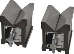 Groz 4.76 to 2-3/4″ Capacity, 90° Angle, Steel V-Block MVB/4P