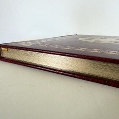 Vintage Anything Book™️ Hardcover Blank Journal Unlined Unruled Sketch Art Deco