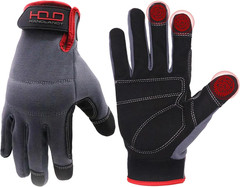 Work Gloves for Men & Women, Utility Mechanic Working Gloves Touch Screen, Flexi