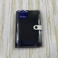 Filofax The Original Personal A5 Leather Organizer Black New