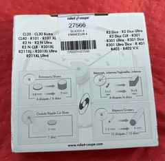 Disc Slicer Robot Coupe 27566- 4 mm(5/32”) Food Processor Blade -France