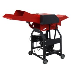 4-Blade Hay Cutter Pulverizer Feed Chaff Crop Straw Breaker 220V 400-800kg/h