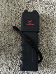 VIPERTEK Rechargeable Stun Gun w/ LED Light Self Defense – Gun Only