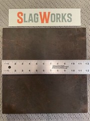 1x12x12 inch steel plate 12”x12” A36 Hot Roll Flat 1″ Thick