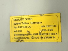 ENULEC ESA1000-LC Electrostatic Assist System ESA 1000 230V 1 pcs #BD/2#