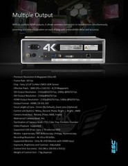 4k Endoscopy Laparoscopic Camera System UHD-LP-6000 Ultra HD Endoscope Camera