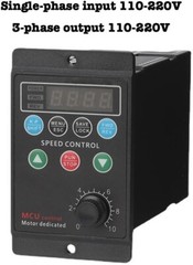 110V/220V 750W 1HP Single to 3 Phase Inverter VFD Motor Speed Controller VFD VSD