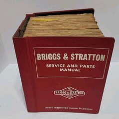 Briggs & Stratton Service And parts Manual