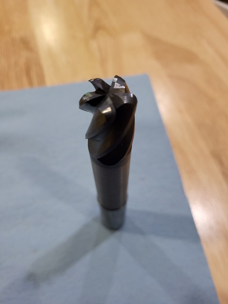 Data Flute 3/4″ Diameter, 120R. 1.05″ LOC Necked Down to .710″.