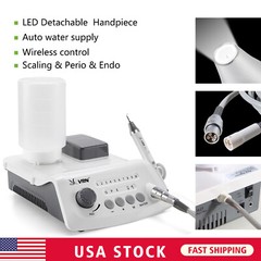 Auto Water Supply Dental Ultrasonic Piezo Scaler LED Handpiece Liquid Dosing ty
