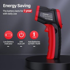 Digital IR Infrared Laser Gun Temperature Thermometer Heat Thermal Gauge Sensor