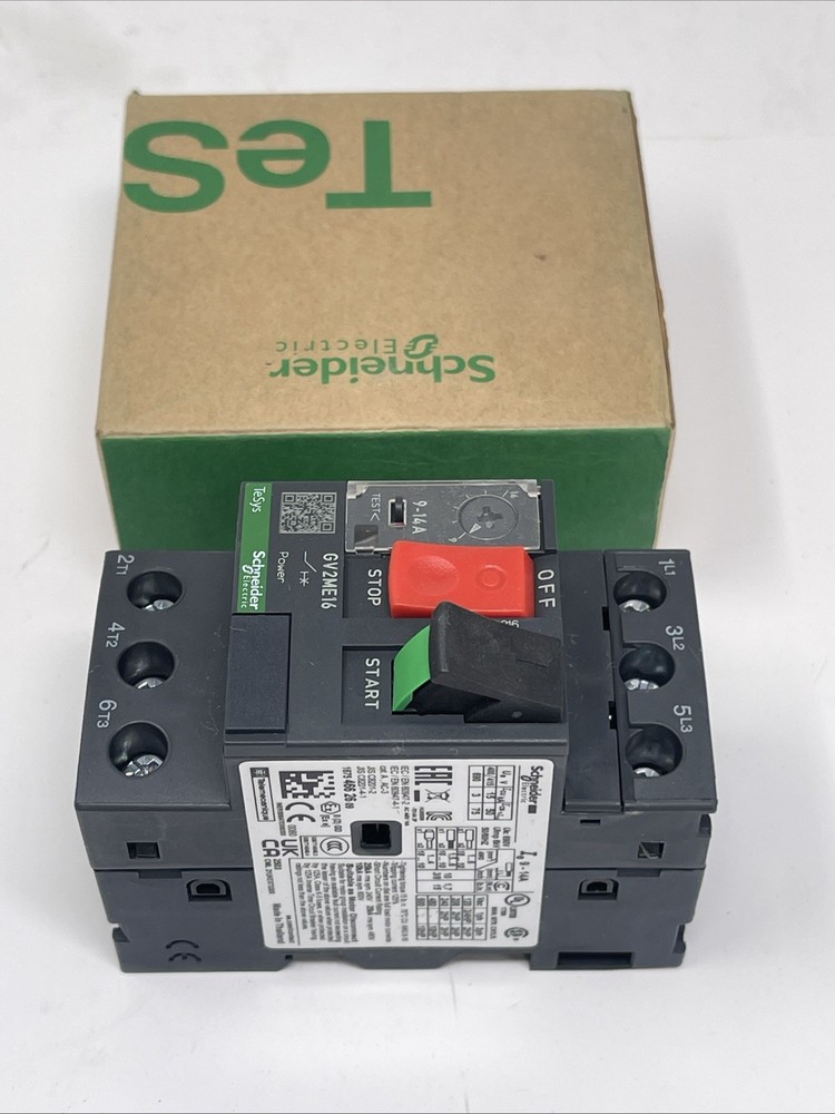 Schneider Electric GV2ME16 Motor Circuit Breaker, TeSys, New, USA Seller