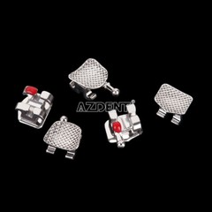 50 kits AZDENT Dental Orthodontics Brackets Brace Mini Roth Slot.022 Hooks 3-4-5
