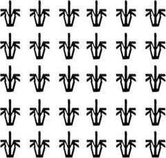 30PCS Grille Retainer Clip, Compatible with Tacoma RAV4 4Runner Pickup Trucks SU