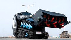 NEW TYPHON STOMP X1300 & STOMP 509 Mini Skid Steer Rotary Tiller Attachment