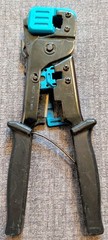 IDEAL Telemaster 30-496 RJ11 RJ45 Crimp Tool Cut Strip Crimp Network Cable