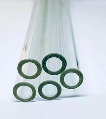 10/25/50/100 4 Inch Clear Pyrex Glass Blowing Tube 10mm 1 mm Thick Wall