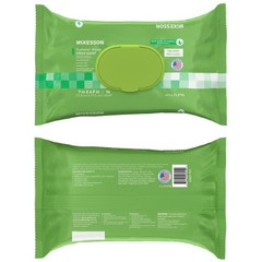 McKesson Flushable* Personal Wipe 6-9/10 X 7 Inch FLF96 6 Pack 576 Wipes