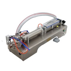100-1000ml Paste Liquid Filling Mixing Machine for Shampoo Honey Single Nozzle