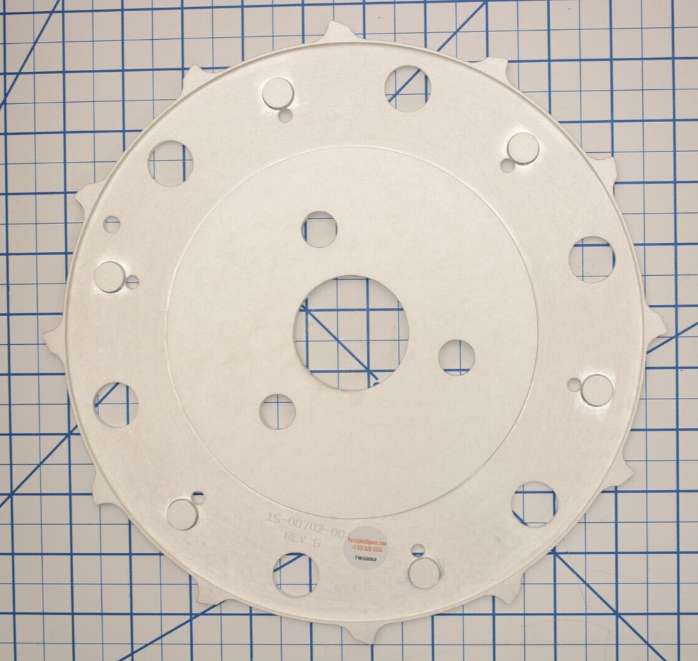 15-00702-00 / PLATE, FORK RETAINER, TOP, 200MM / NOVELLUS