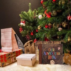 Our Adventure Book Travel Diary Photo Book, Scrapbook, Photo Album – Retro Vi…