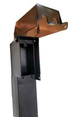 Arlington GPD19B Gard-N-Post Low-Profile Outdoor Landscape Lighting Pole, New