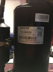 QINGAN YZG-A066AY2D2 115V 60Hz 1PH LRA 30A R410A Compressor