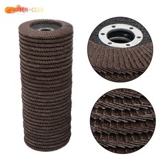 50Pcs Premium Zirconia Flap Disc Sanding Grinding 4-1/2″ X 7/8″ 40 Grit Grey