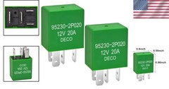 Power Relay Set of 2 12V 20A for Hyundai Kia Vehicles Compatible with Hyundai…