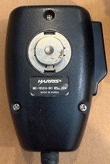 Harris MaCom Radio CU23218-0002 Control Head CH-721 + MC-101616-041 Microphone