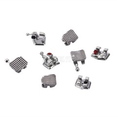 AZDENT Dental Orthodontic C3 MIM Bracket Braces Mini Roth MBT .022 Hooks 345