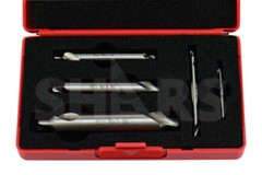 SHARS 5PC HSS 6542 Center Drill Set 90° Combined Countersink #1,2,3,4,5 New !}