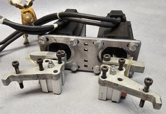 Leadshine 57CME23-Z Dual Servo Motors with Cylinders & Attachments