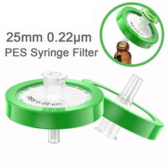 PES Syringe Needle Filter(Polyethersulfone)Non-Sterile 25mm,0.22μm Hydrophilic