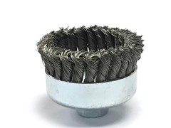 Pipe Polisher Sanding Belts 1-1/2″x30″ Stainless Wire Cup Brush 5/8-11
