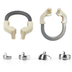 Dental Matrix Bands Ring Sectional Matrice Clamp Wedges Fit Palodent V3 System
