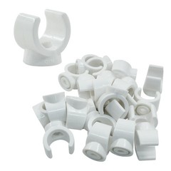 30 Pcs PEX Pipe Clamp, 1/2 Inch PVC Clips PEX Holder, Plastic PEX Mounting Br…