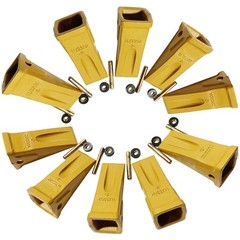10PK 1U3302 1U-3302 Bucket Teeth w/ 9J2308 Pins, 8E6259 Retainer For J300 Tooth
