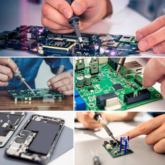 Adjustable Soldering Clamp, PCB Holder Frame and Clamping Kit for Circuit Board