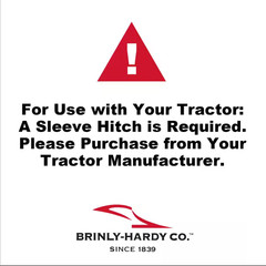 42 In. Sleeve Hitch Tow-Behind Box Scraper