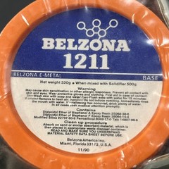 BELZONA 1211 E-METAL 2-PART EPOXY BASE AND SOLIDIFIER DEADSTOCK NEW OLD STOCK