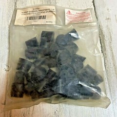 United Scientific RSTPK1 Sizes 1-6 Set of 39 Natural Rubber Stopper Assortment