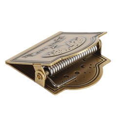 Brass Clip Vintage Decorative Strong Clamping Force Book Clip For Journal